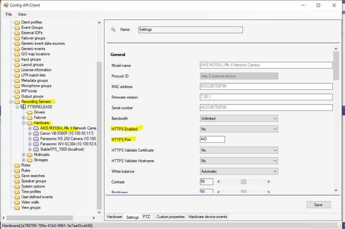 COnfigAPIClient https
