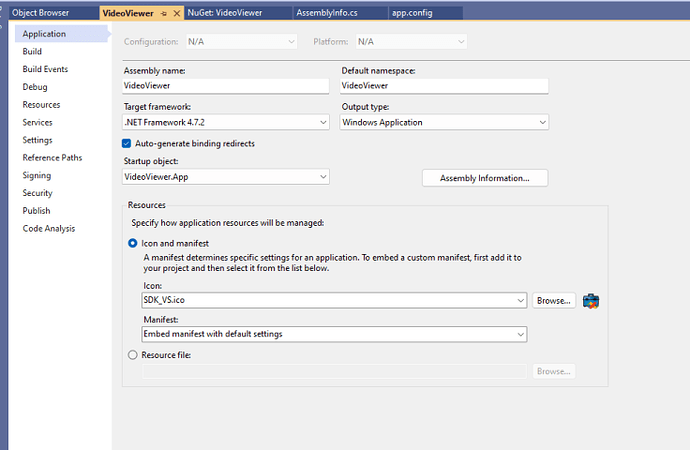 "Autogenerate binding redirects"
