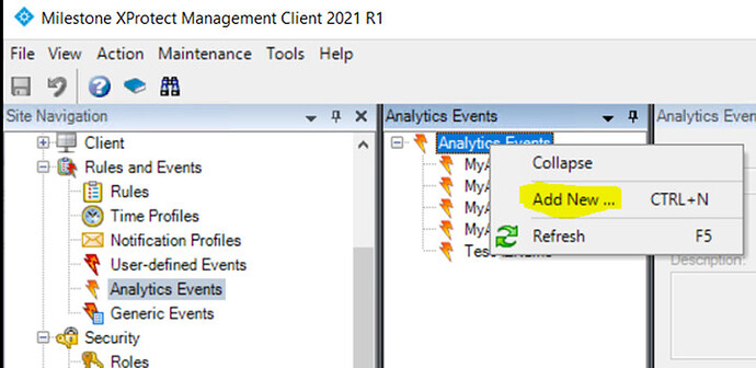 AnalyticsEvents add new