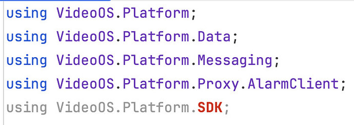 SDK import failing