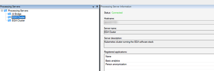 AIB connected to the VMS.